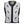 Inuteq grey and black evaporative cooling vest with front zipper closure