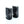 Two black Therm-ic C-Pack 1700 battery packs with metal clips