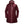 Helly Hansen burgundy hooded parka with front zipper and chest pocket