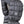 Hestra black quilted down mittens with elastic cuffs