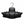 Black hanging LED grow light with adjustable dial