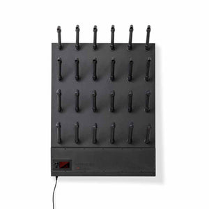 GearDryer wall mounted boot and glove drying rack with multiple ports