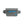 Geckobrands grey waterproof waist pack with blue zipper