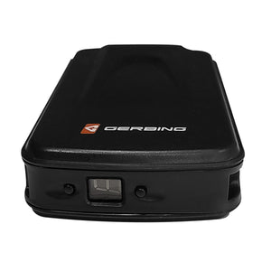 Gerbing black portable battery pack with digital display