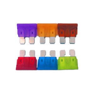 Gerbing assorted colored automotive blade fuses