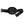 Gerbing black elastic strap with a central circular pouch
