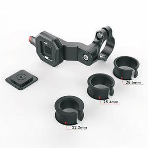 Gerbing handlebar mount kit with three spacer rings for 22.2mm 25.4mm and 28.6mm diameters