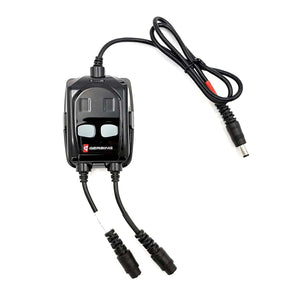 Gerbing dual portable temperature controller with three power cables