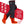 Black heated socks with 12V battery power and heating elements on top and bottom of foot