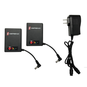 Gerbing dual battery charger set with power adapter
