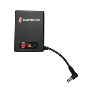 Gerbing portable battery pack with power level indicator and charging cable