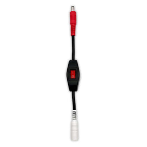 Gerbing inline power switch with red and white connectors