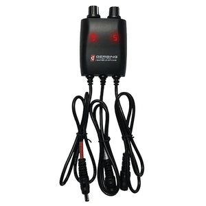 Gerbing dual portable temperature controller with two rotary knobs and digital display