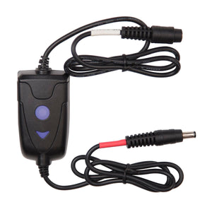 Gerbing portable temperature controller with black cables and connectors