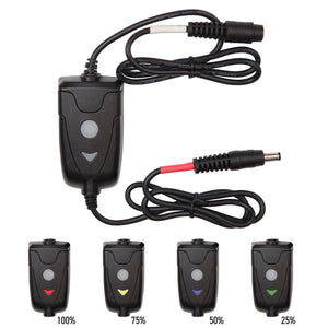 Gerbing portable temperature controller with power cable and four heat level indicators
