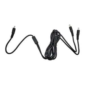Gerbing black Y-splitter power cable with three connectors
