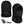 Gerbing black heated balaclava with battery pack and charging cable