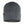 Grey ribbed knit beanie with a brown Gerbing logo patch