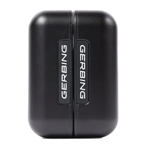 Gerbing black rectangular battery pack with rounded edges