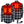Red and black plaid heated flannel shirt with visible heating elements and battery pack