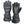 Gerbing black leather heated motorcycle gloves with knuckle protection and adjustable wrist straps