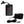 Black battery pack with charging cable and wall adapter
