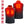 Gerbing heated vest showing front and back heating zones with feature icons