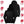 Gerbing black softshell heated jacket with feature icons for battery power heating zones and temperature settings