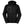 Gerbing black softshell hooded jacket with zippered chest and side pockets