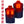 Gerbing heated vest showing four heating zones and battery features