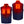 Gerbing heated vest showing front and back heating elements