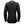 Back view of black Gerbing long sleeve base layer with white contrast stitching and logo