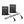 Two black Gerbing battery packs with power buttons and charge indicators