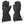 Gerbing Gyde black heated lobster claw gloves with red logo and power button