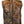 Gyde camo print zip up vest with chest pocket