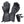 Gerbing black heated gloves with two rechargeable batteries