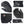 Gerbing heated motorcycle gloves showing palm leather detail, wrist strap, and power button