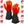Gerbing heated gloves with feature icons for battery life, heat settings, and touch screen compatibility