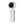 White Saints handheld portable fan with digital display showing battery level