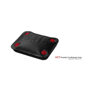 Black Ice MCP modular cool therapy pack with red circular fasteners