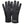 Glacier Glove black waterproof gloves with textured grip palm and logo