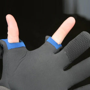 Glacier Glove fingerless fishing glove with exposed thumb and index finger
