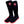 Glovii black heated socks with red heat icon