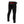 Glovii black heated trousers showing a glowing red heating element at the lower back