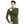 Man wearing olive green Glovii long sleeve thermal shirt with power button on cuff
