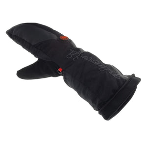 Black Glovii heated mitten with power button