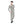 Man wearing Glovii grey long sleeve thermal top and matching pants