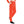 Glovii orange heated thermal trousers with power button on waistband
