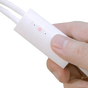 Glovii white controller with red indicator light for 3H 6H 9H timer settings