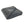 Glovii grey faux fur throw blanket folded